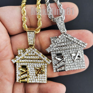  Jewelry For NBA For YoungBoy 4KT Pendant & 10mm 18 20