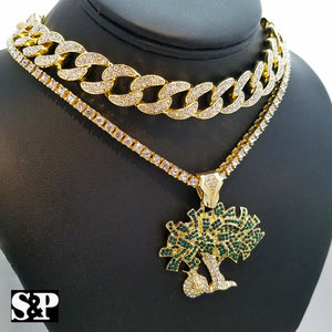 Hip Hop Money Bag Tree Charm 18