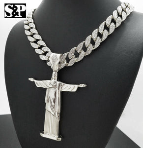 Jesus Body Pendant & 18