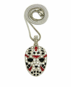 Iced Out Savage 21 Slaughter Gang Pendant W/ 24