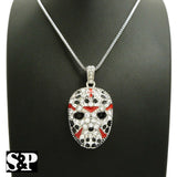 Iced Out Savage 21 Slaughter Gang Pendant W/ 24" Various Chain Hip Hop Necklace
