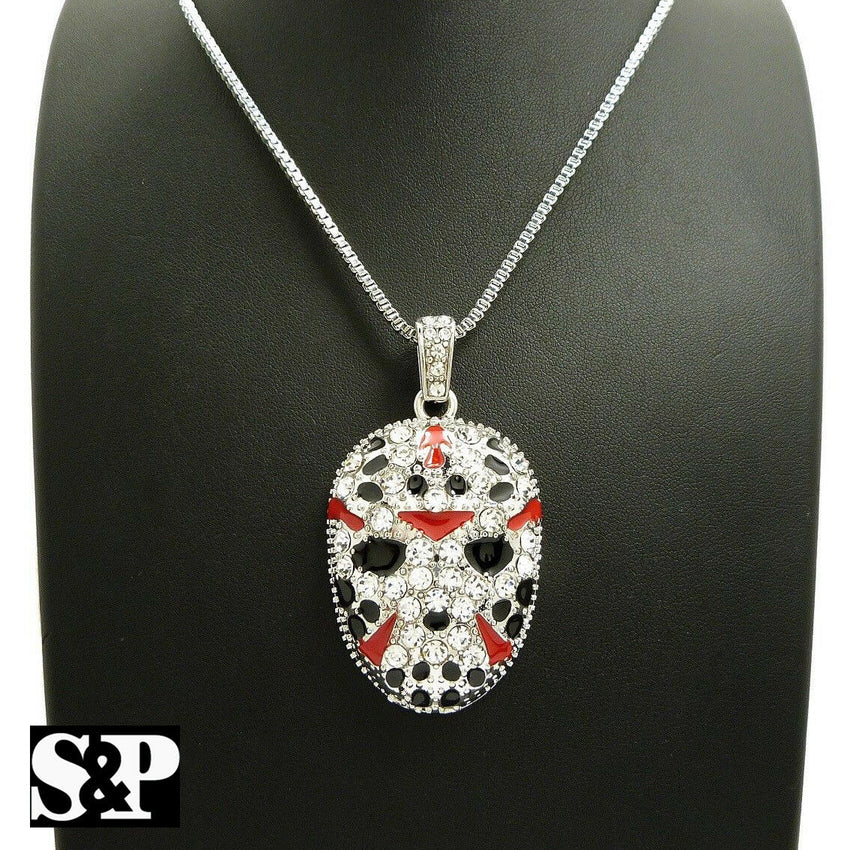 Iced Out Savage 21 Slaughter Gang Pendant W/ 24" Various Chain Hip Hop Necklace