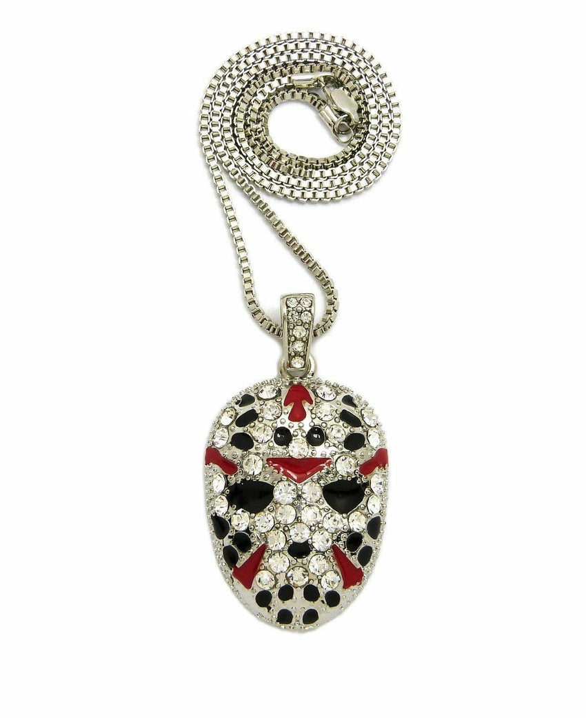 Iced Out Savage 21 Slaughter Gang Pendant W/ 24" Various Chain Hip Hop Necklace