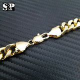 Hip Hop Rapper's Gold Plated 10mm 18", 20" Miami Cuban Choker Chain Necklace