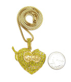 Iced Out Chief Keef's Thot Breaker Pendant w/ 24" Various Chain Hip Hop Necklace