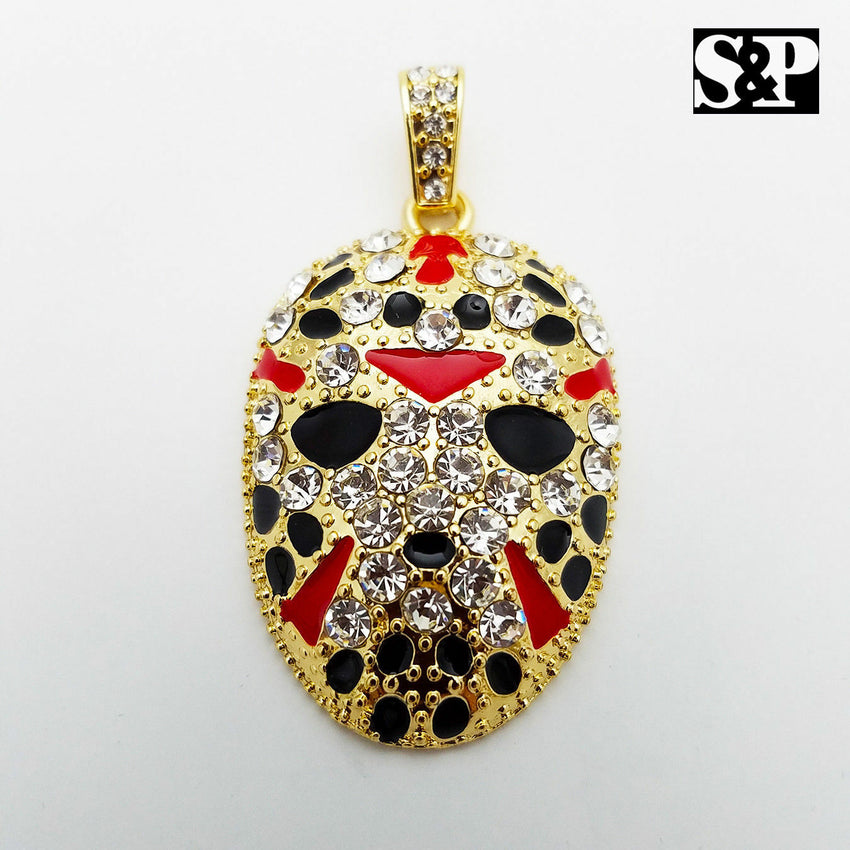 ICED OUT HIP HOP LAB DIAMOND GOLD PLATED Savage 21 Slaughter Gang PENDANT