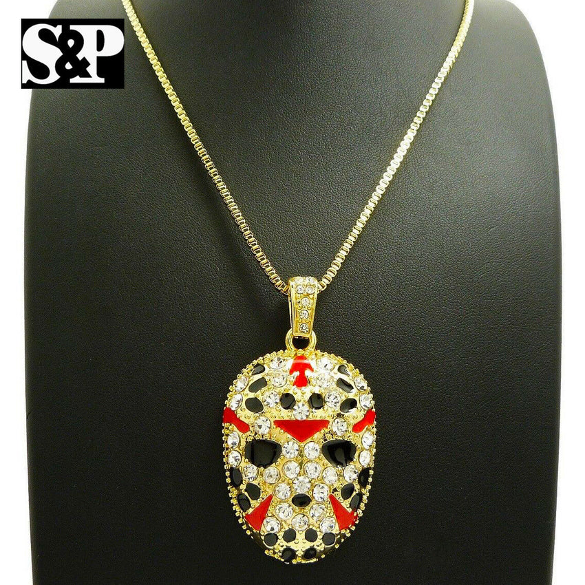 New Iced Out Savage 21 Slaughter Gang Pendant 24" Various Chain Hip Hop Necklace