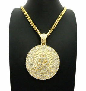 NEW ICED OUT 2PAC EUPHANASIA PENDANT W/ 6MM 30