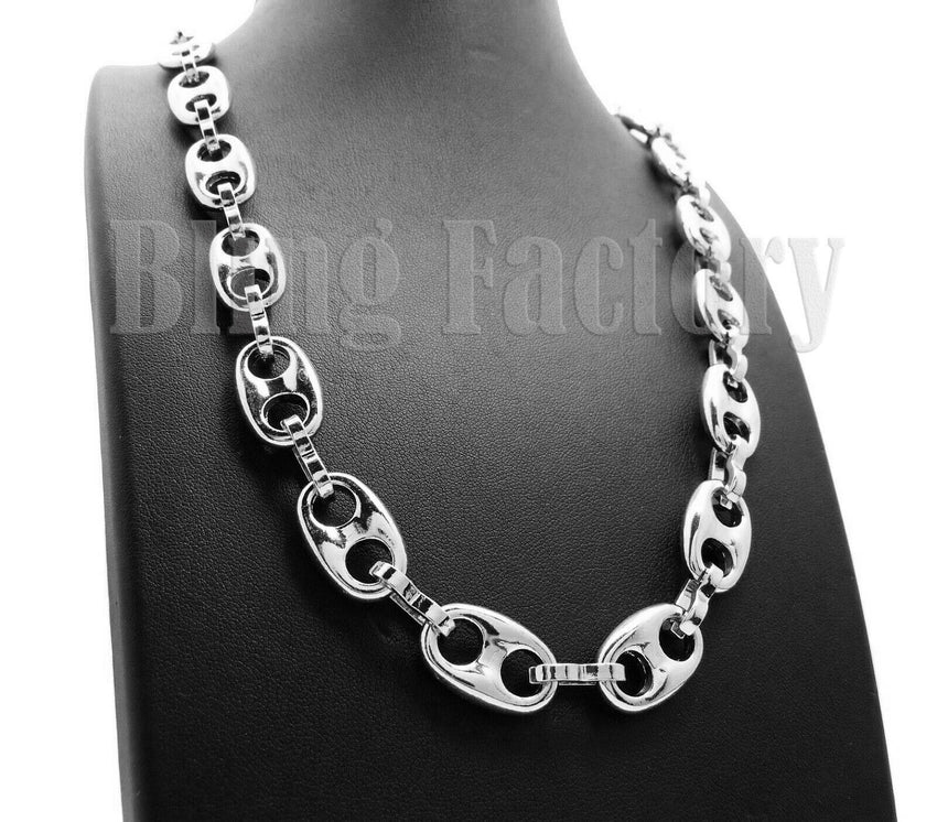 Iced out Hip Hop YOUNG DOLPH Dolphin Pendant & 20" 24" 30" Marina Chain Necklace