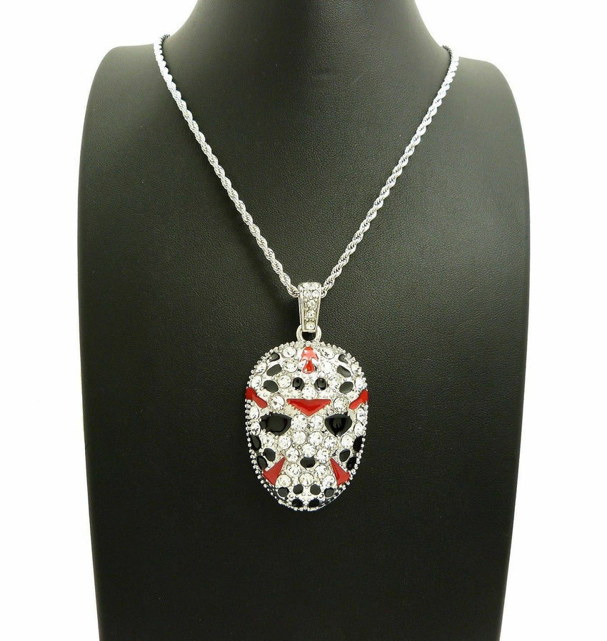 Iced Out Savage 21 Slaughter Gang Pendant W/ 24" Various Chain Hip Hop Necklace