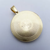 HIP HOP ICED LAB DIAMOND GOLD PLATED EGYPT PHARAOH  MEDALLION PENDANT