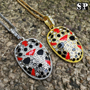 Iced Savage 21 Slaughter Gang Pendant & 3mm 24