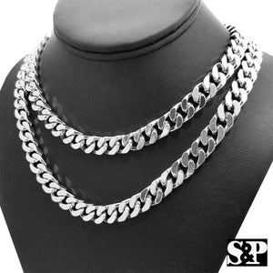 Hip Hop Rapper's Silver Plated 10mm 18